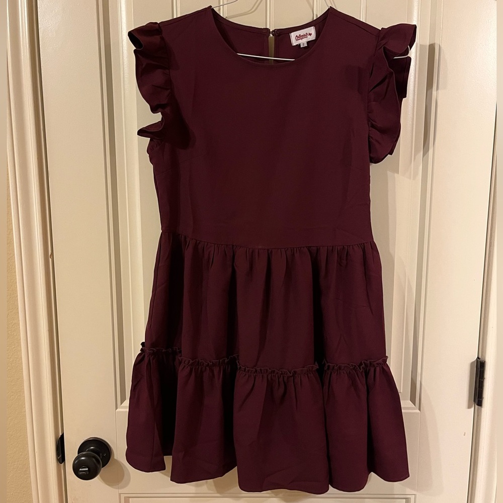 Maroon Dress